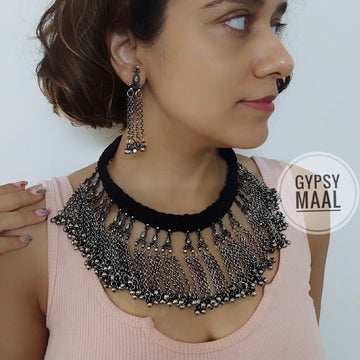 Gypsy Ghungroo Necklace Set